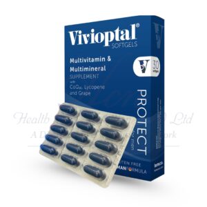 Vivioptal Protect For Men Multivitamin 30 Softgels Heart & Libido Support